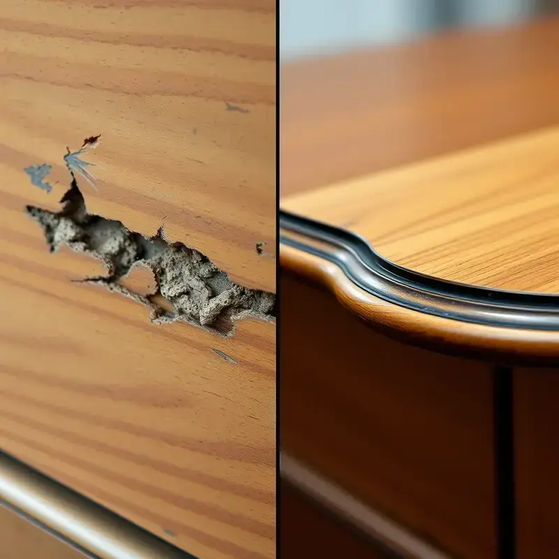 Furniture detail work